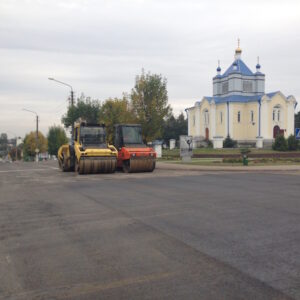 Укладка асфальта