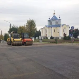 Укладка асфальта