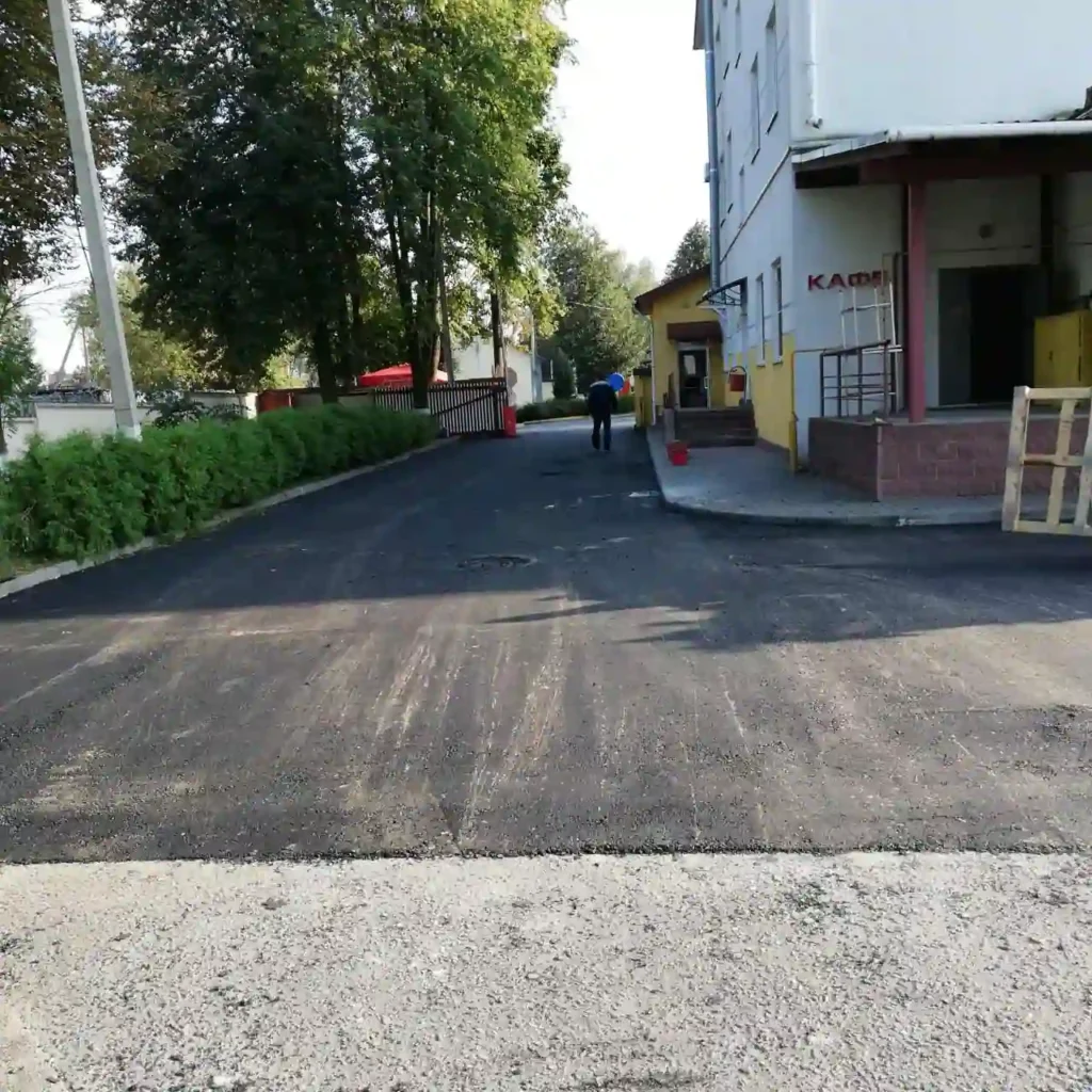 Асфальтирование территории предприятия