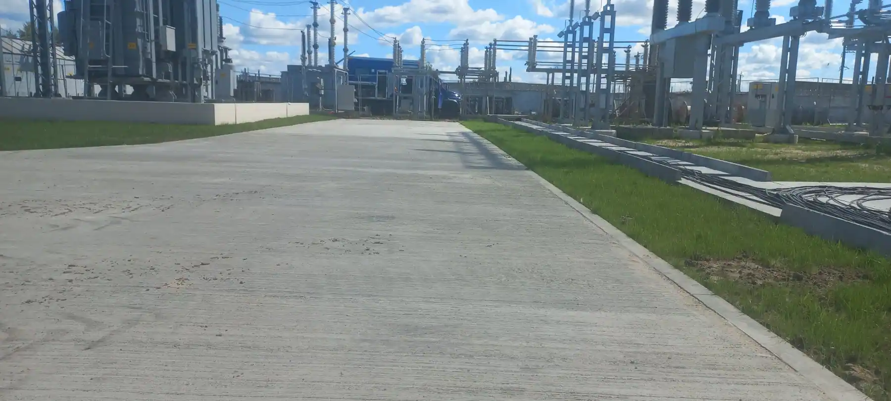 Устройство цементобетонного покрытия