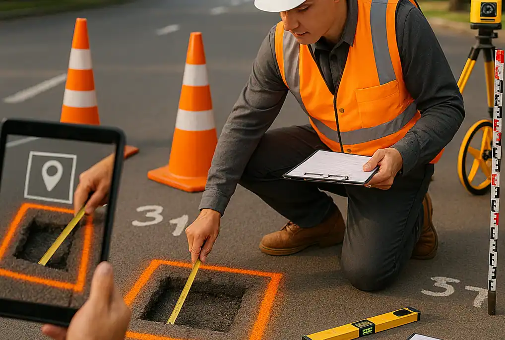 Выезд инженера и диагностика дефектов асфальта:ремонт дорожных покрытий — Минск и область