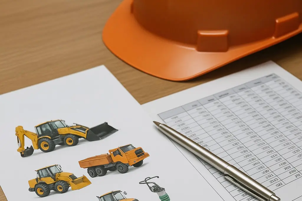 Подбор строительной техники и расчёт сметы на земляные работы