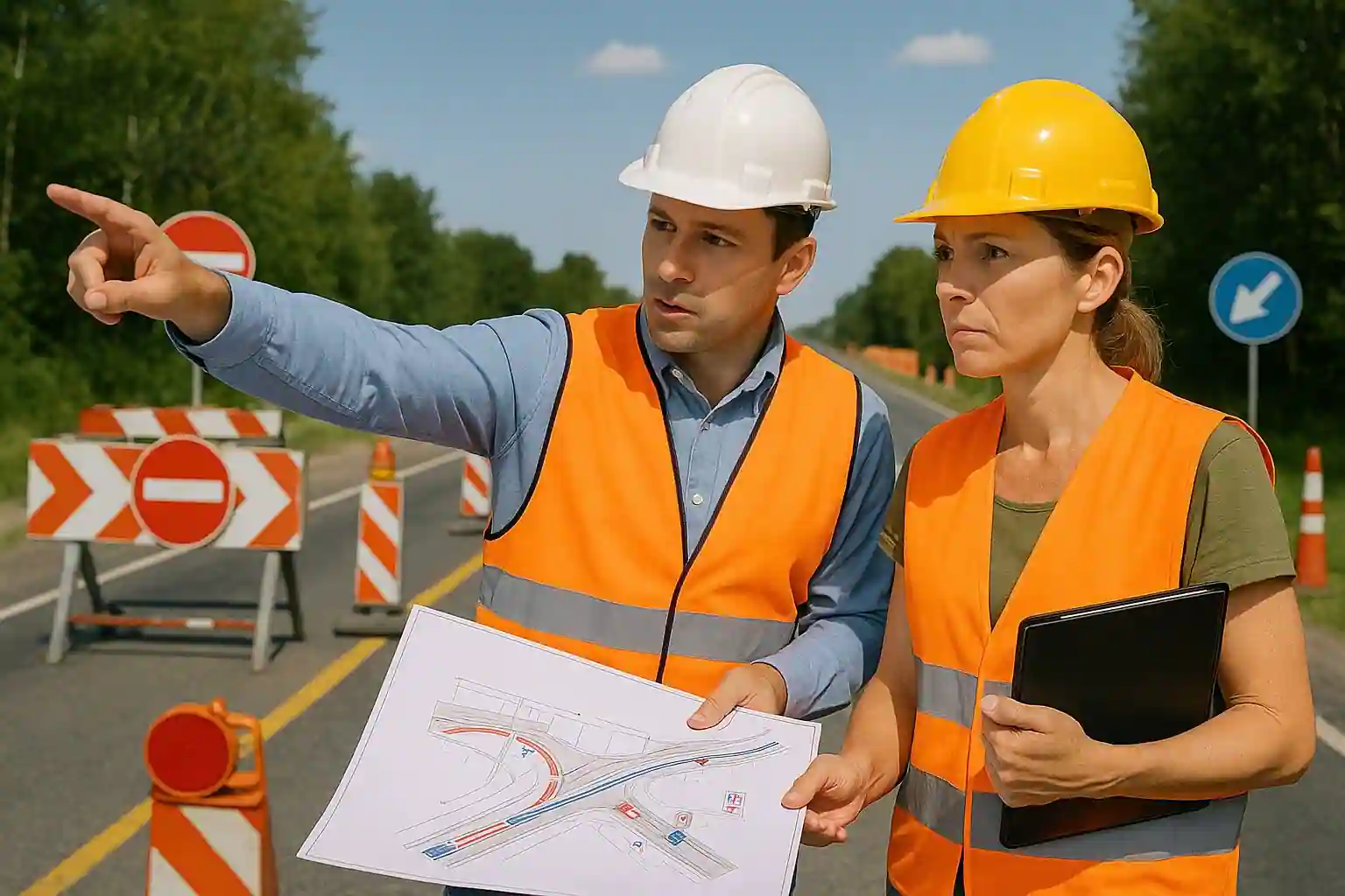 Инженеры согласуют схему объезда и перекрытий на время реконструкции дороги