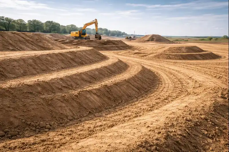 Геопластика и формирование рельефа при планировке территории: создание перепадов и террас