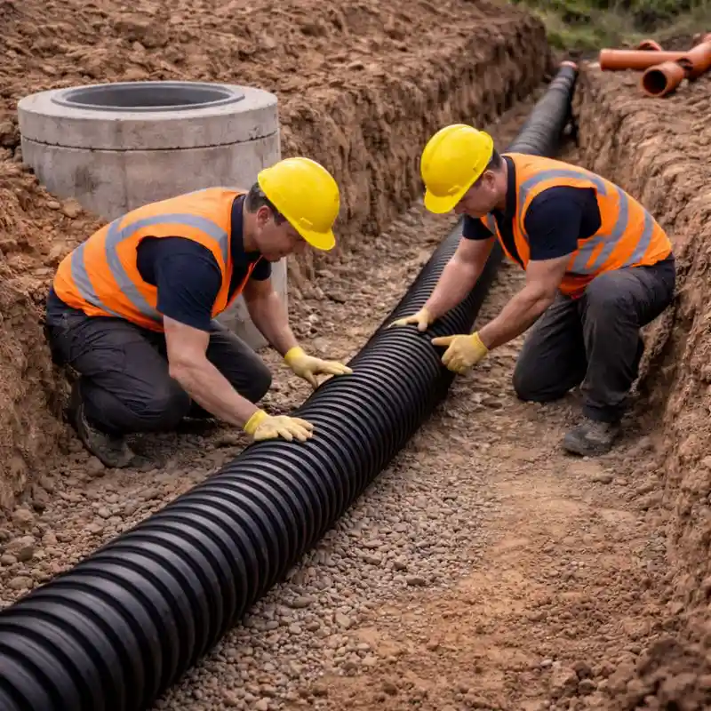 Монтаж труб инженерных сетей в Минске — укладка труб и установка элементов системы