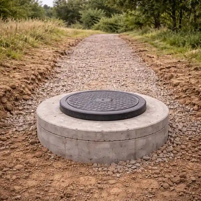 Обратная засыпка инженерных сетей в Минске — восстановление территории и закрытый колодец