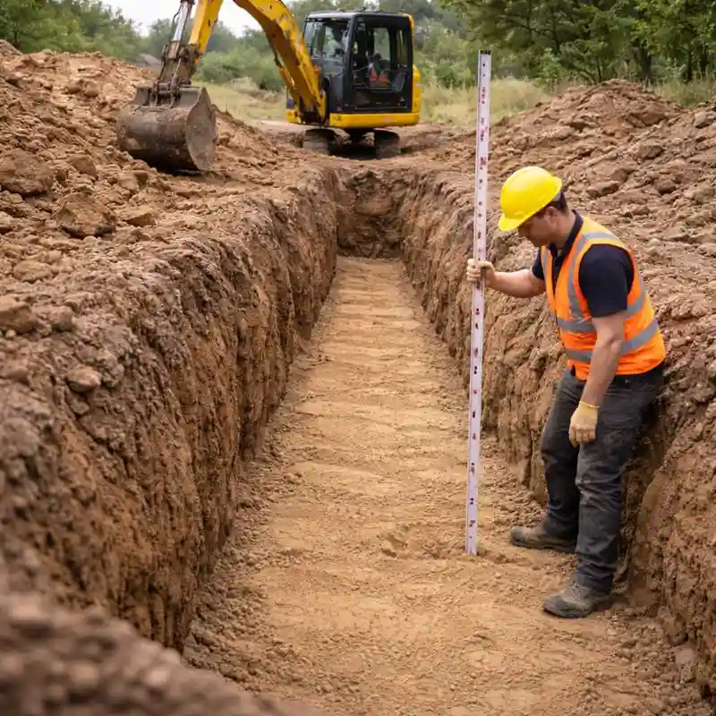 Земляные работы для инженерных сетей в Минске — разработка траншей и подготовка основания