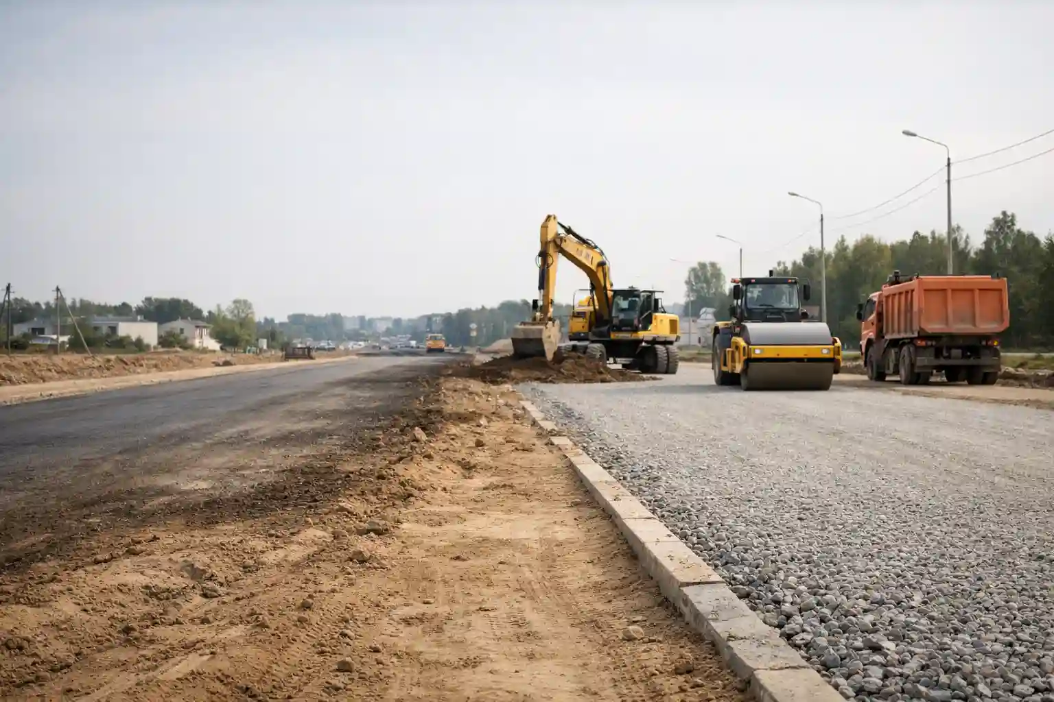 Капитальный ремонт и реконструкция улицы или дороги в Минске
