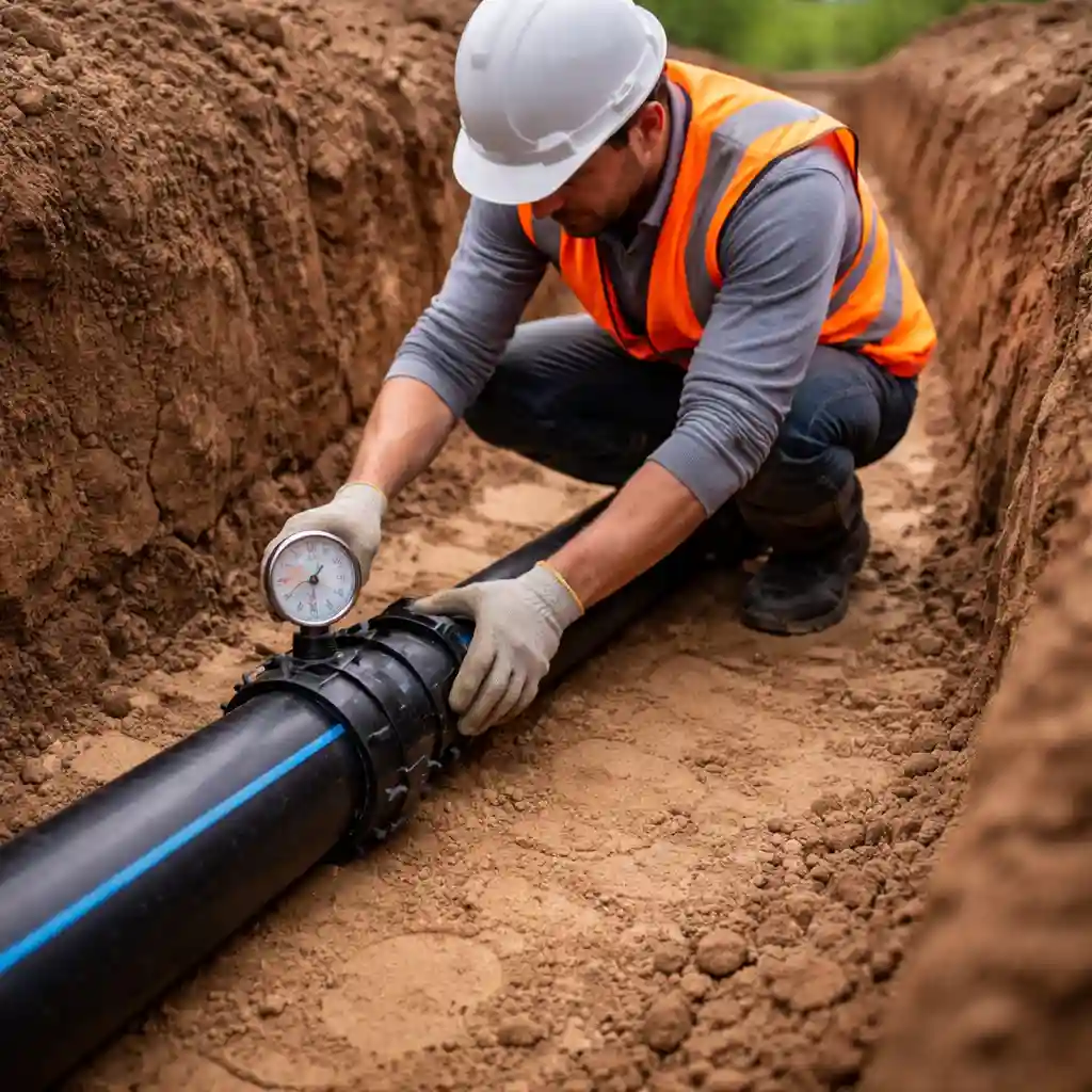 Проверка и сдача наружного водопровода после монтажа в Минске