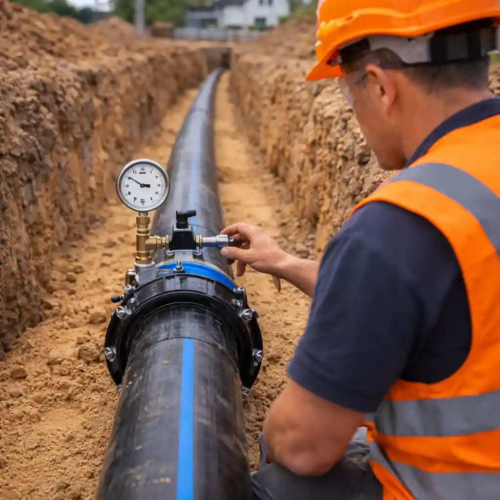 Проверка герметичности наружного водопровода в Минске