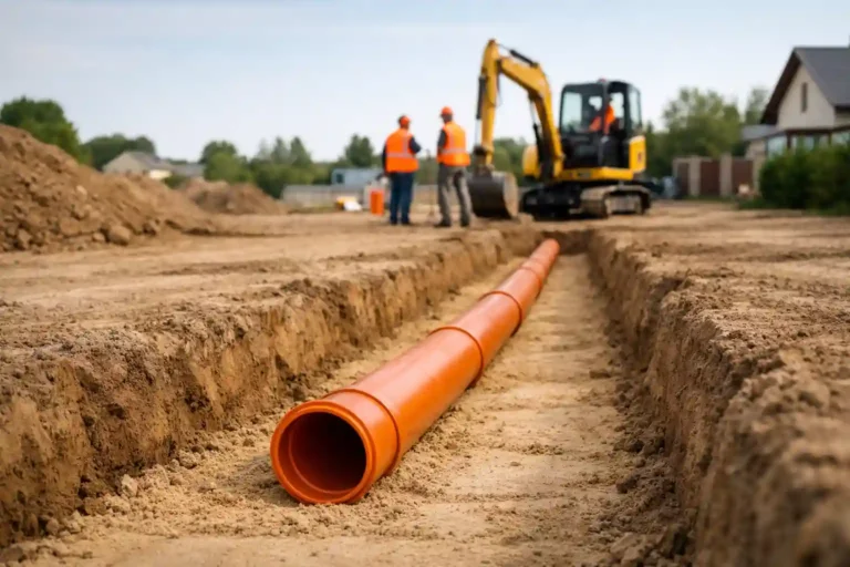 Технология устройства канализации на участке в Минске